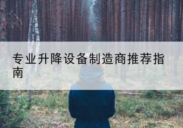 凌云电动剪叉升降平台厂家-专业升降设备制造商推荐指南